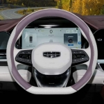 Bọc vô lăng Geely Okavango